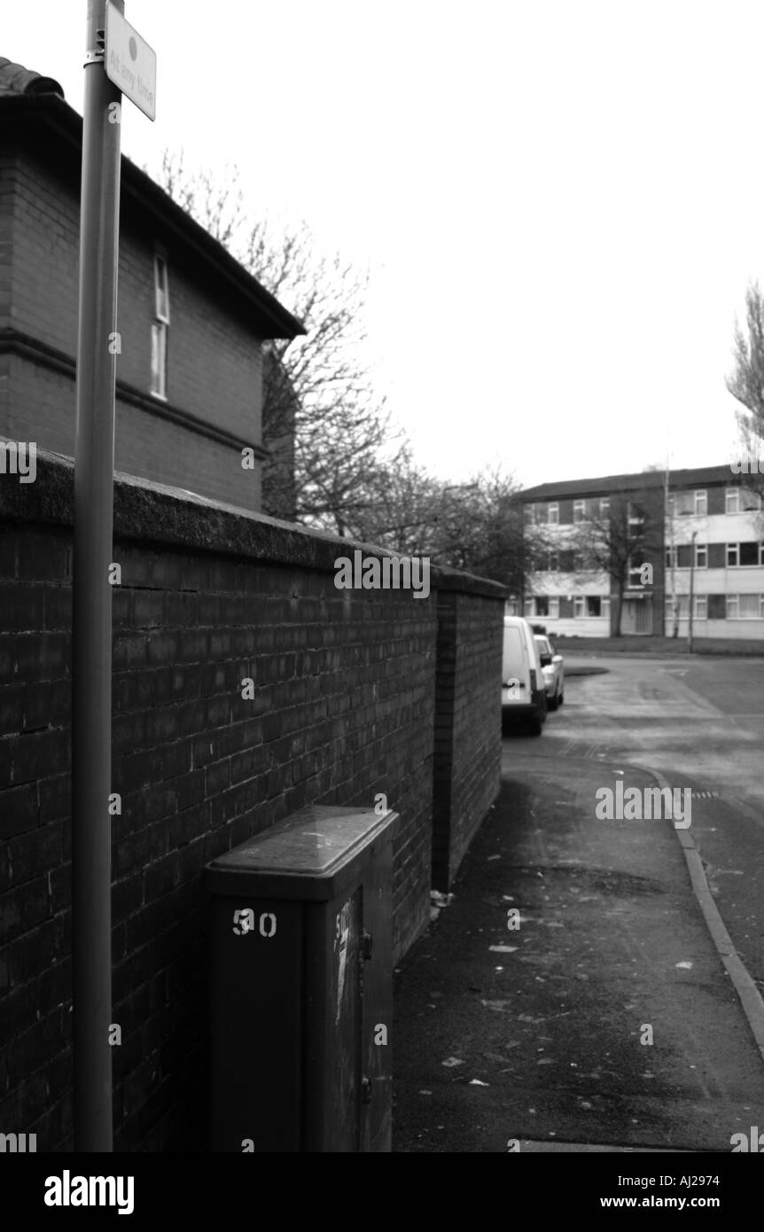 L'Angleterre Manchester Salford rue Aldred Banque D'Images