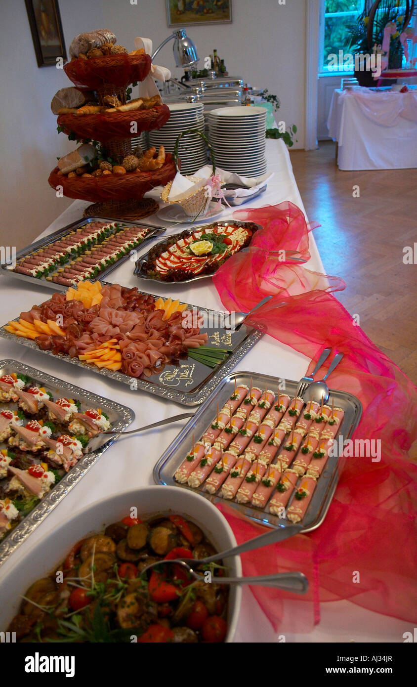 Buffet Banque D'Images