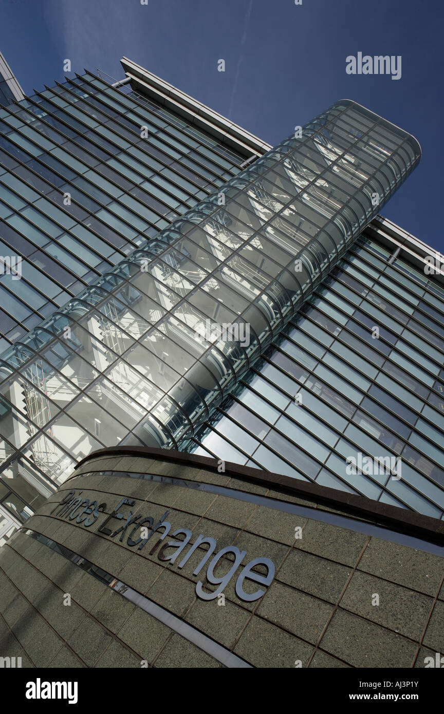 PRINCES EXCHANGE OFFICE BUILDING LEEDS Banque D'Images