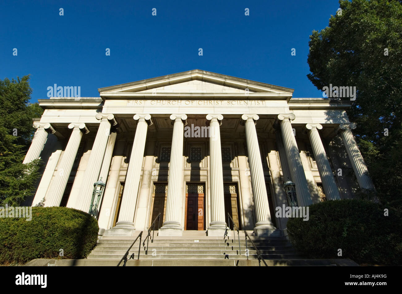 Première Église du Christ Scientist Louisville Kentucky Banque D'Images