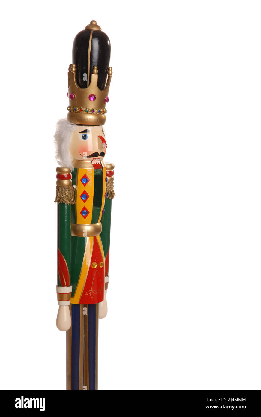 Un grand Casse-noisette toy doll Banque D'Images