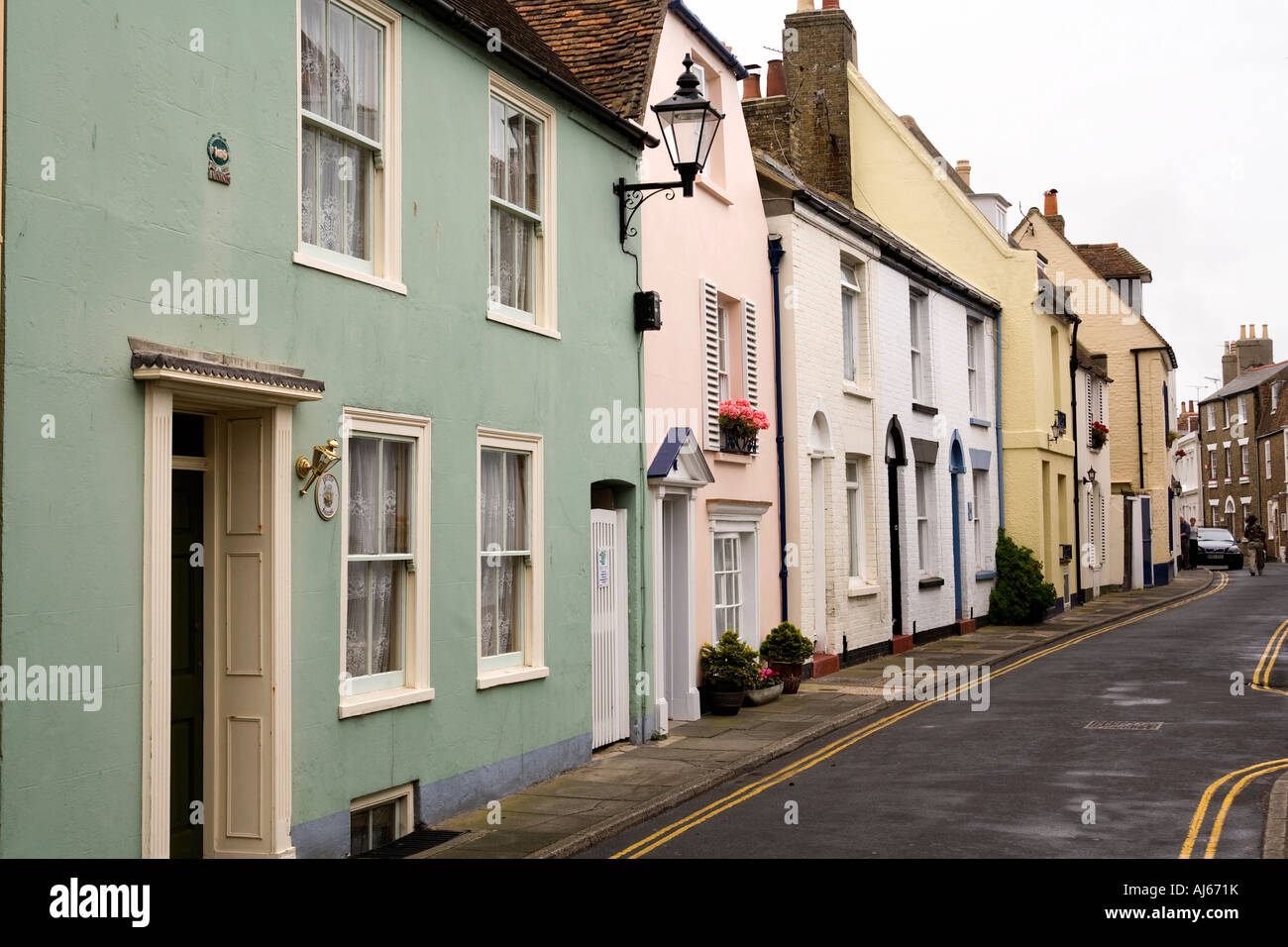 UK Kent Traiter Vieille Ville Street Banque D'Images