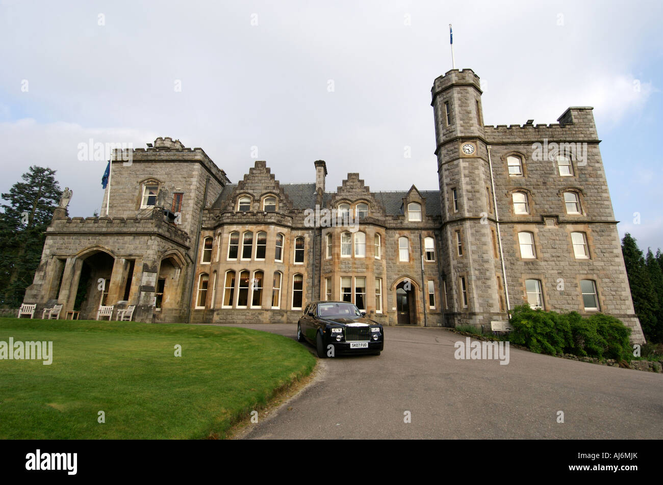 Inverlochy Castle Hotel, Fort William, Écosse Banque D'Images