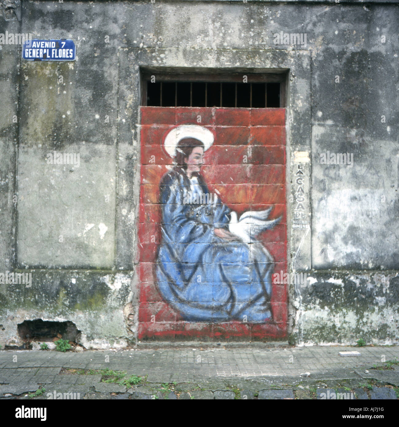 General Flores St.Uruguay.2006 Banque D'Images