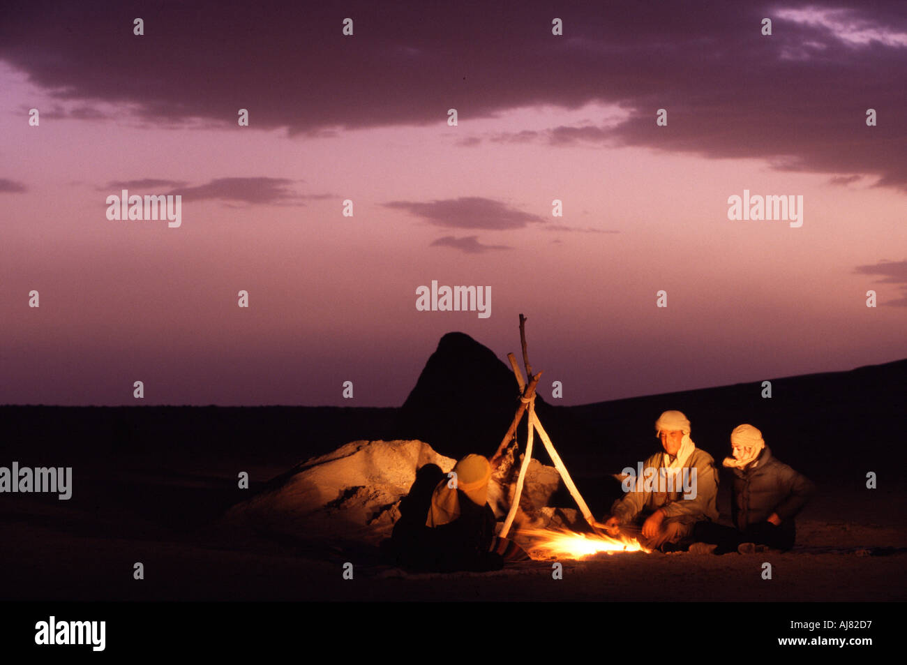 La Tunisie du Sud l'Afrique du Nord Banque D'Images