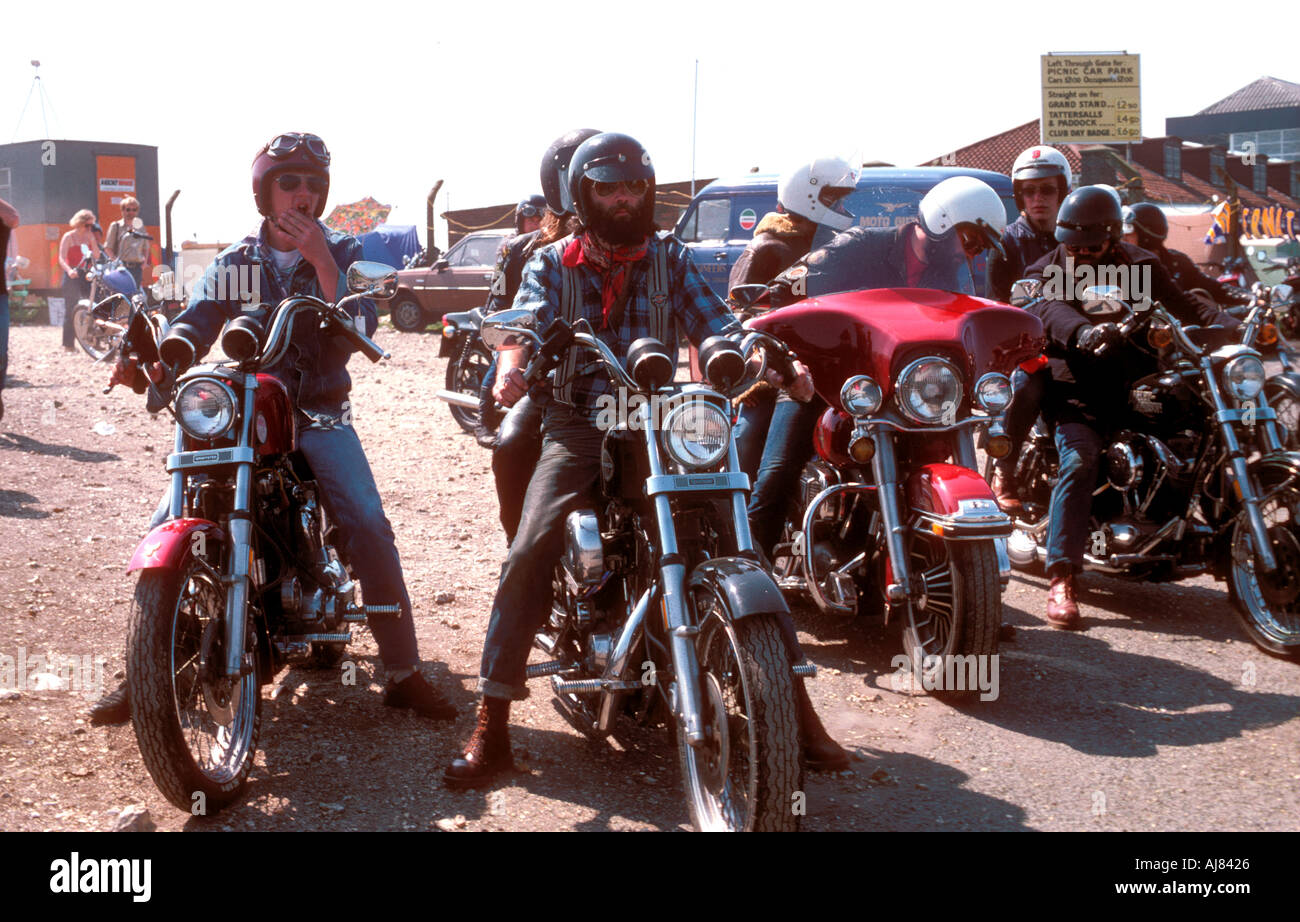 Rassemblement Harley Davidson à Brighton. Banque D'Images