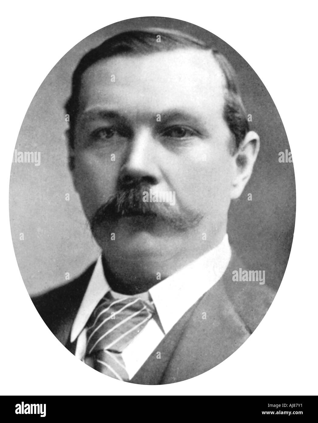 Arthur Conan Doyle, écrivain écossais, c1900. Artiste : Inconnu Banque D'Images