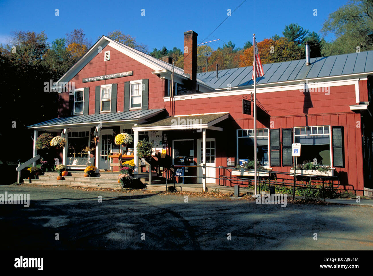 Elk280 1330 Vermont South Woodstock Woodstock S Country Store Banque D'Images