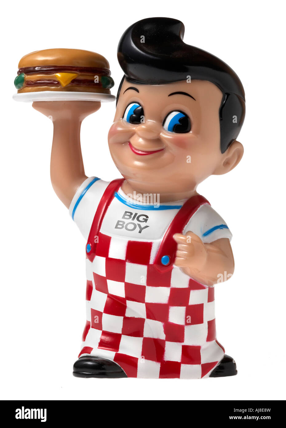 Big Boy icône pour Hamburger Restaurant Drive-in Banque D'Images