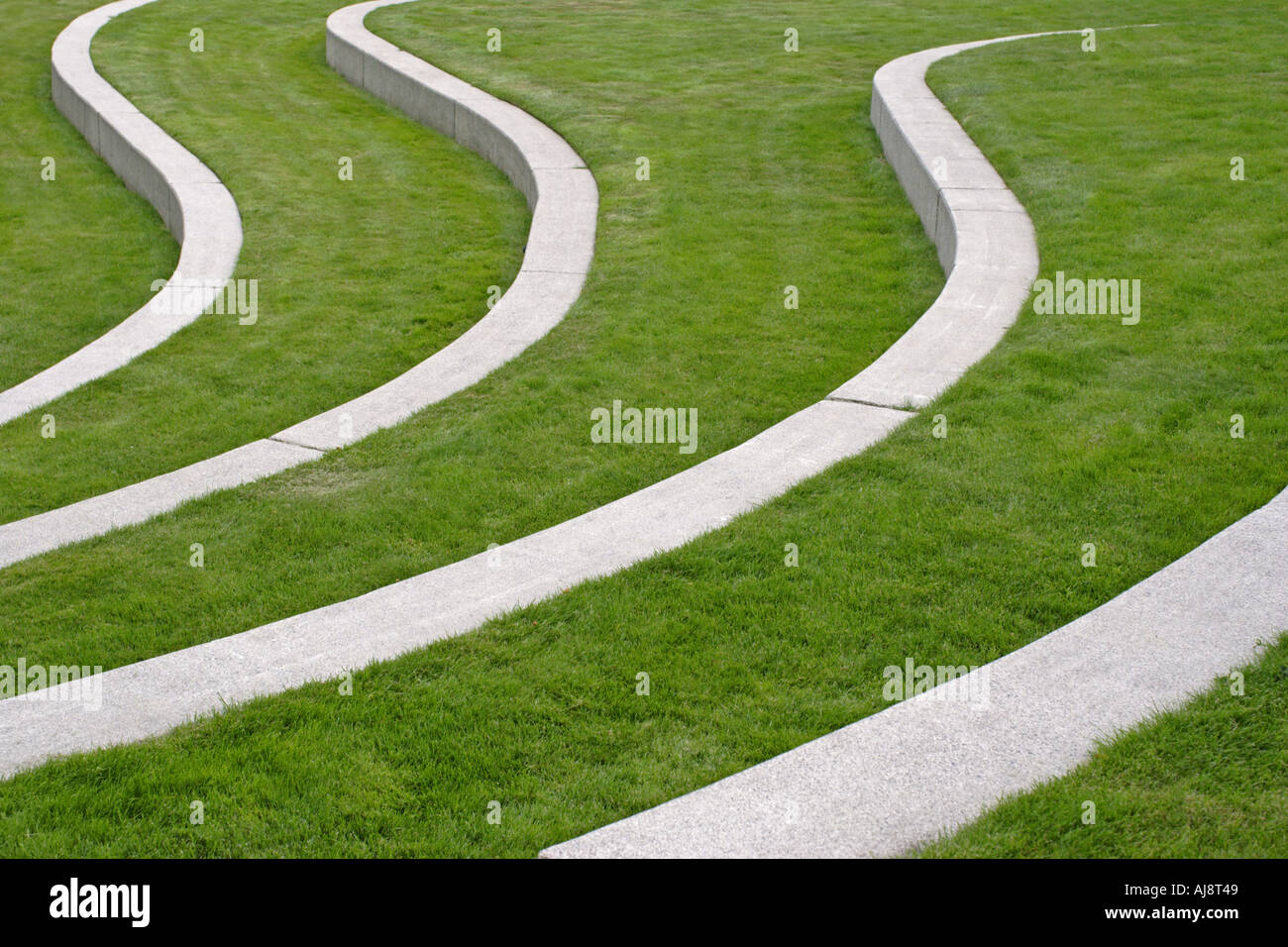 pelouse d’herbe Banque D'Images