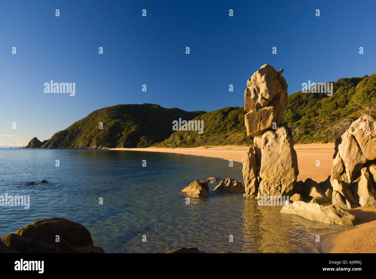 Anapai Bay, parc national Abel Tasman, île du Sud, Nouvelle-Zélande Banque D'Images