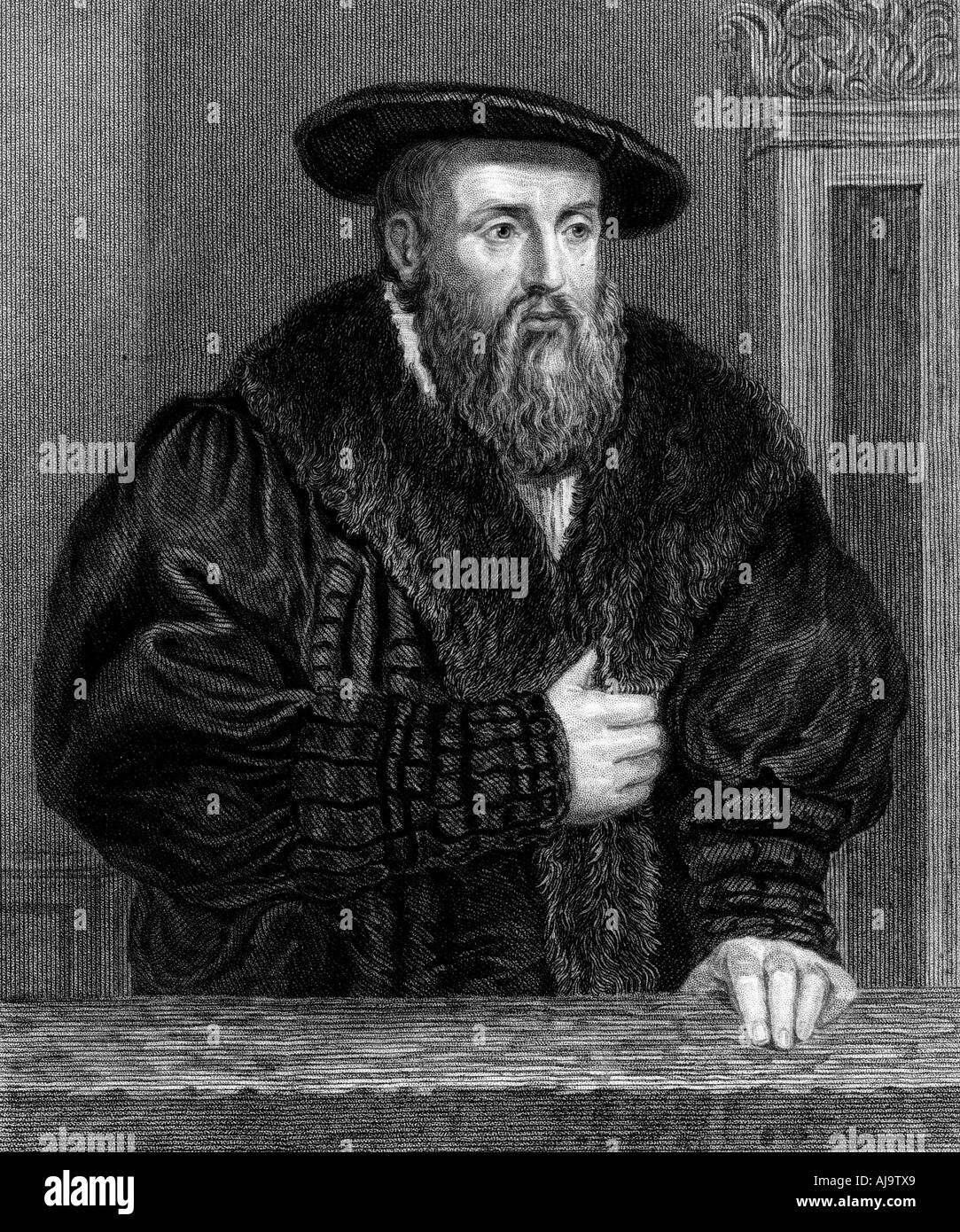 Johannes Kepler, astronome allemand, début du 17e siècle, (c1835). Artiste : Inconnu Banque D'Images
