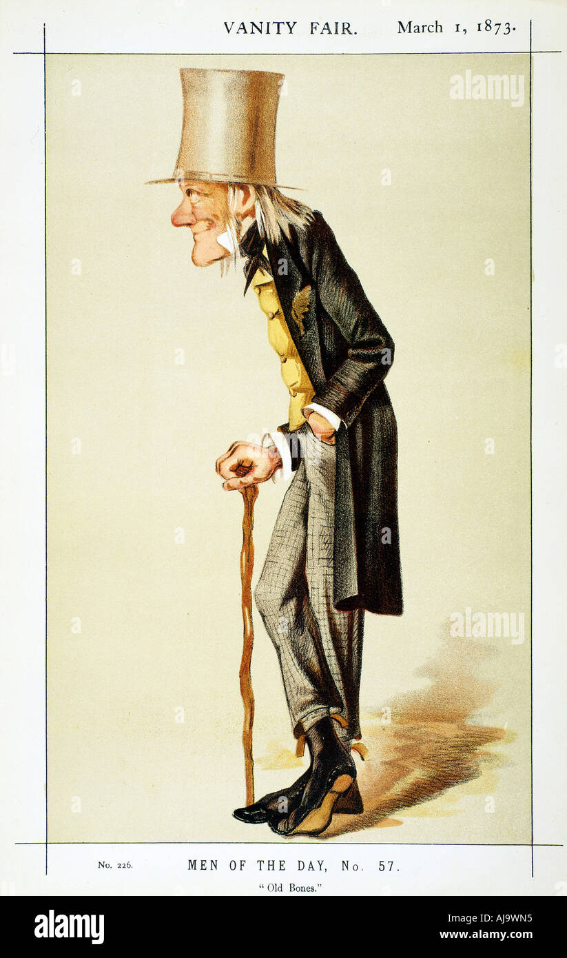 Richard Owen, zoologiste britannique, 1873. Artiste : Spy Banque D'Images