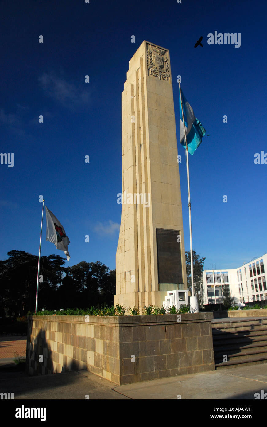 Monument de l'indépendance, la ville de Guatemala Banque D'Images
