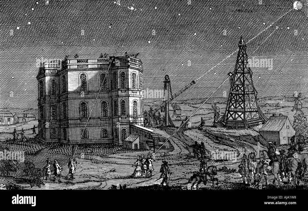 L'Observatoire de Paris, France, 1740. Artiste : Inconnu Banque D'Images