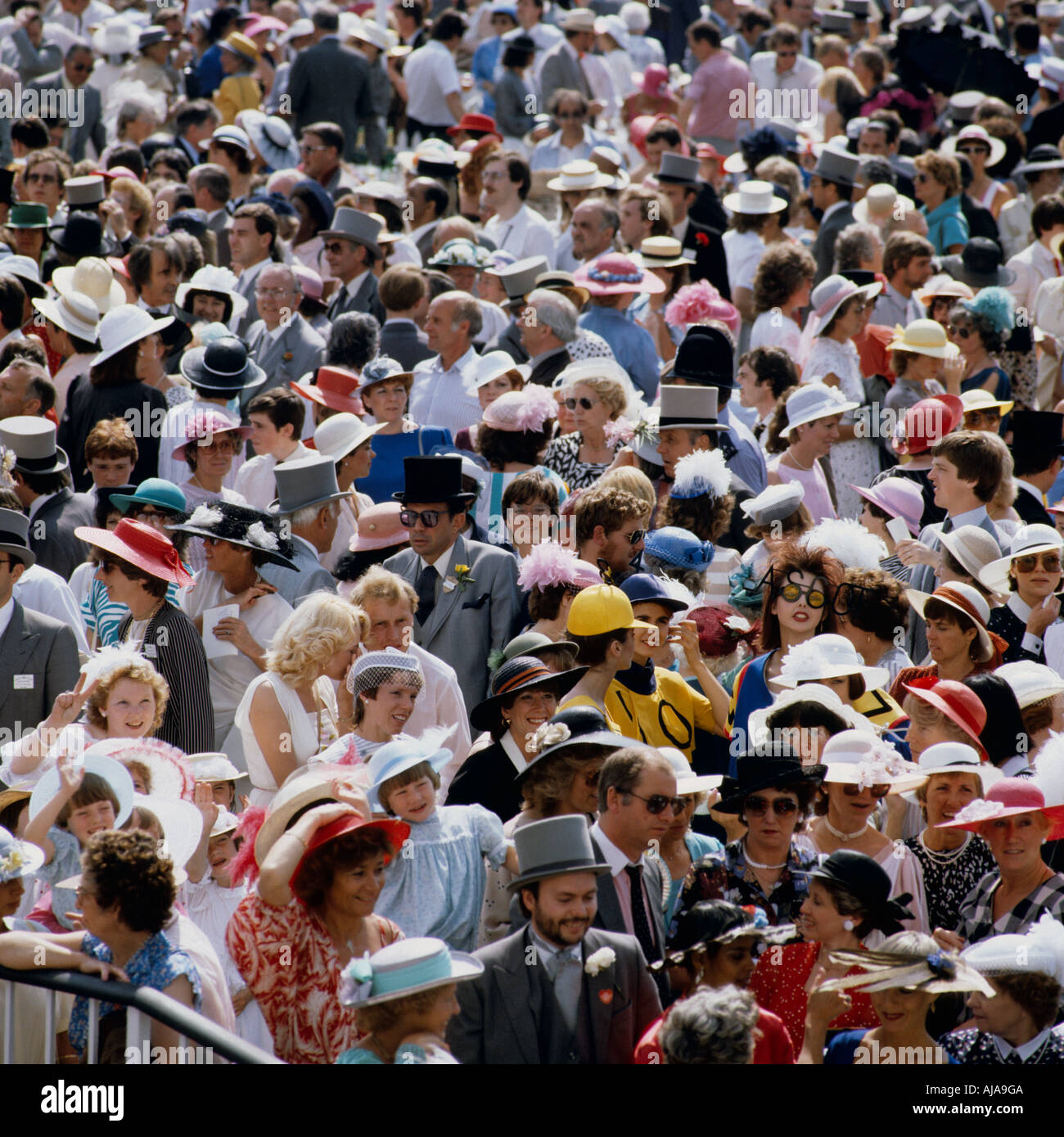 Mesdames jour Royal Ascot Middx GB Royaume-Uni Banque D'Images