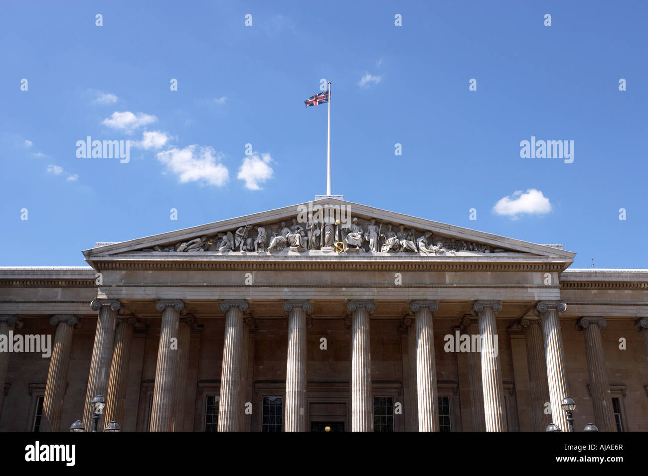 Le British Museum, Londres, Angleterre Banque D'Images
