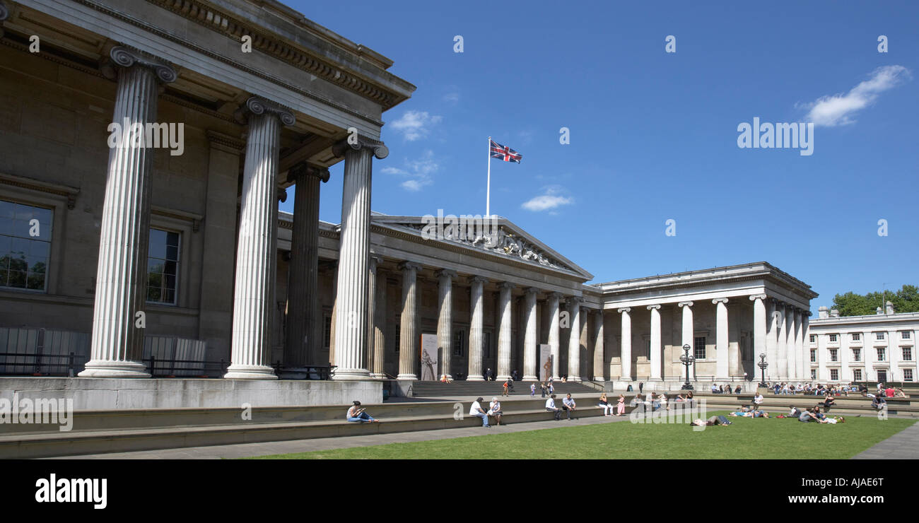 Le British Museum, Londres, Angleterre Banque D'Images