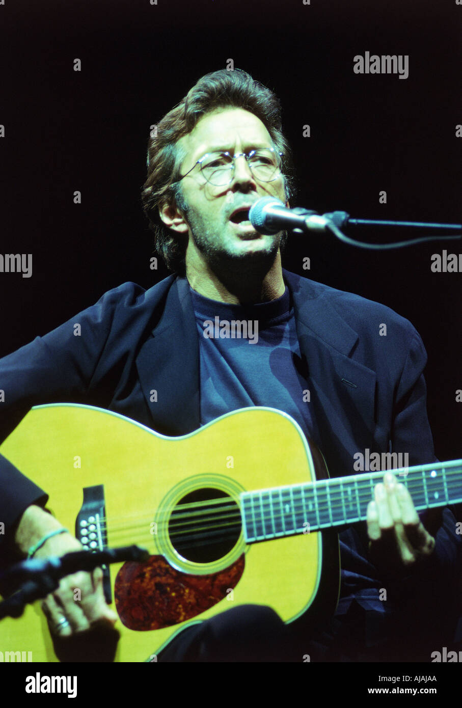 ERIC CLAPTON en 1995 Banque D'Images