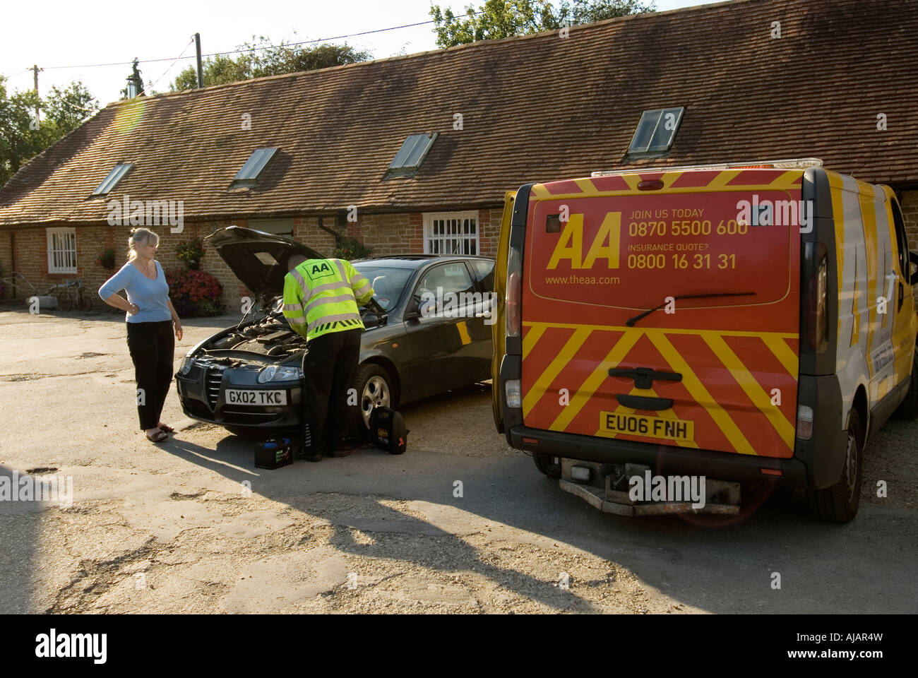 Ventilation récupération AA Banque D'Images