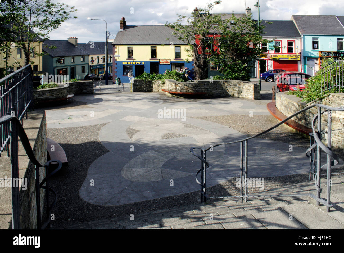 Le Diamond, Carndonagh, Eire Banque D'Images