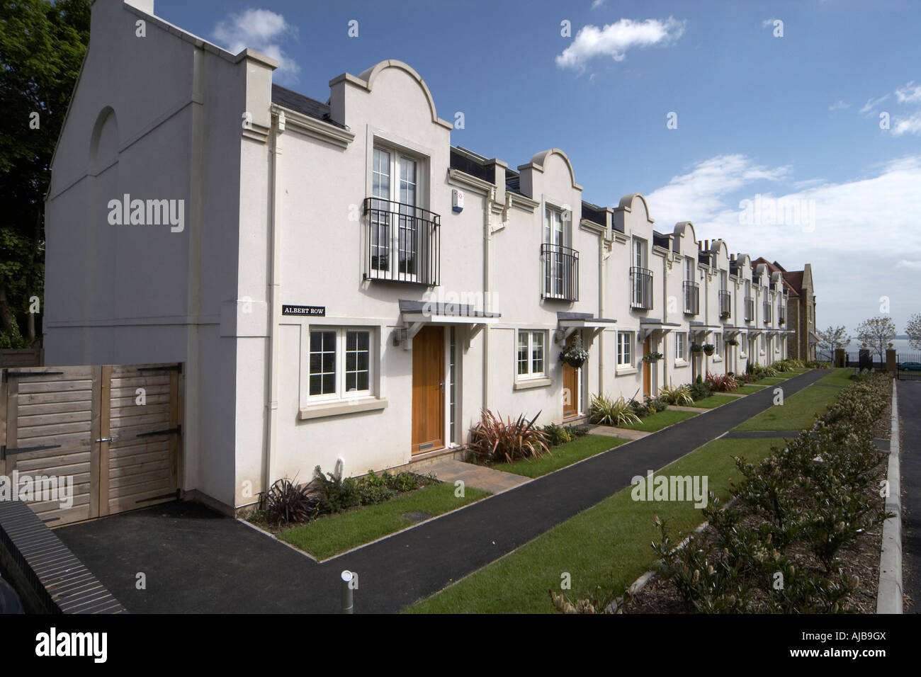 De nouveaux bâtiments dans Westcliffe Park housing development Ramsgate Kent Banque D'Images