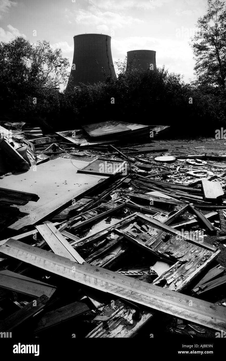 L'Italie. L'année 2007. Power Plant Banque D'Images