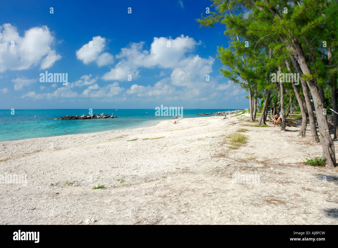 Sunny Beach à Key West, Floride, USA. Banque D'Images