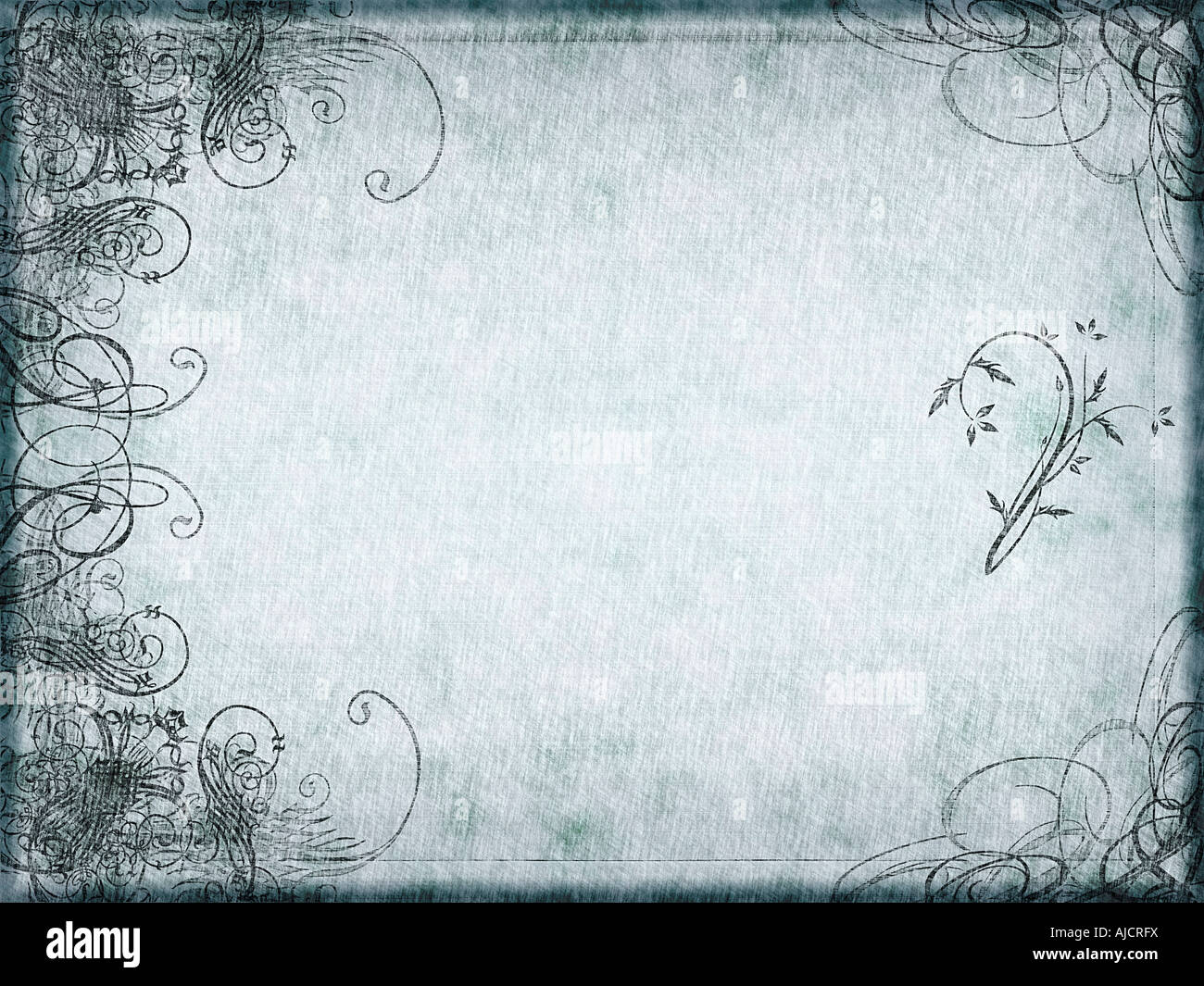 Excellent design arabesque tourbillonnant imprimé sur fond acier grunge Banque D'Images