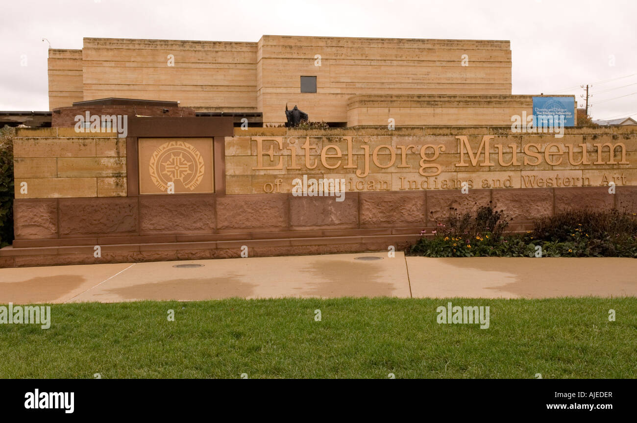 Musée Eiteljorg des Amérindiens et l'Art Occidental Banque D'Images