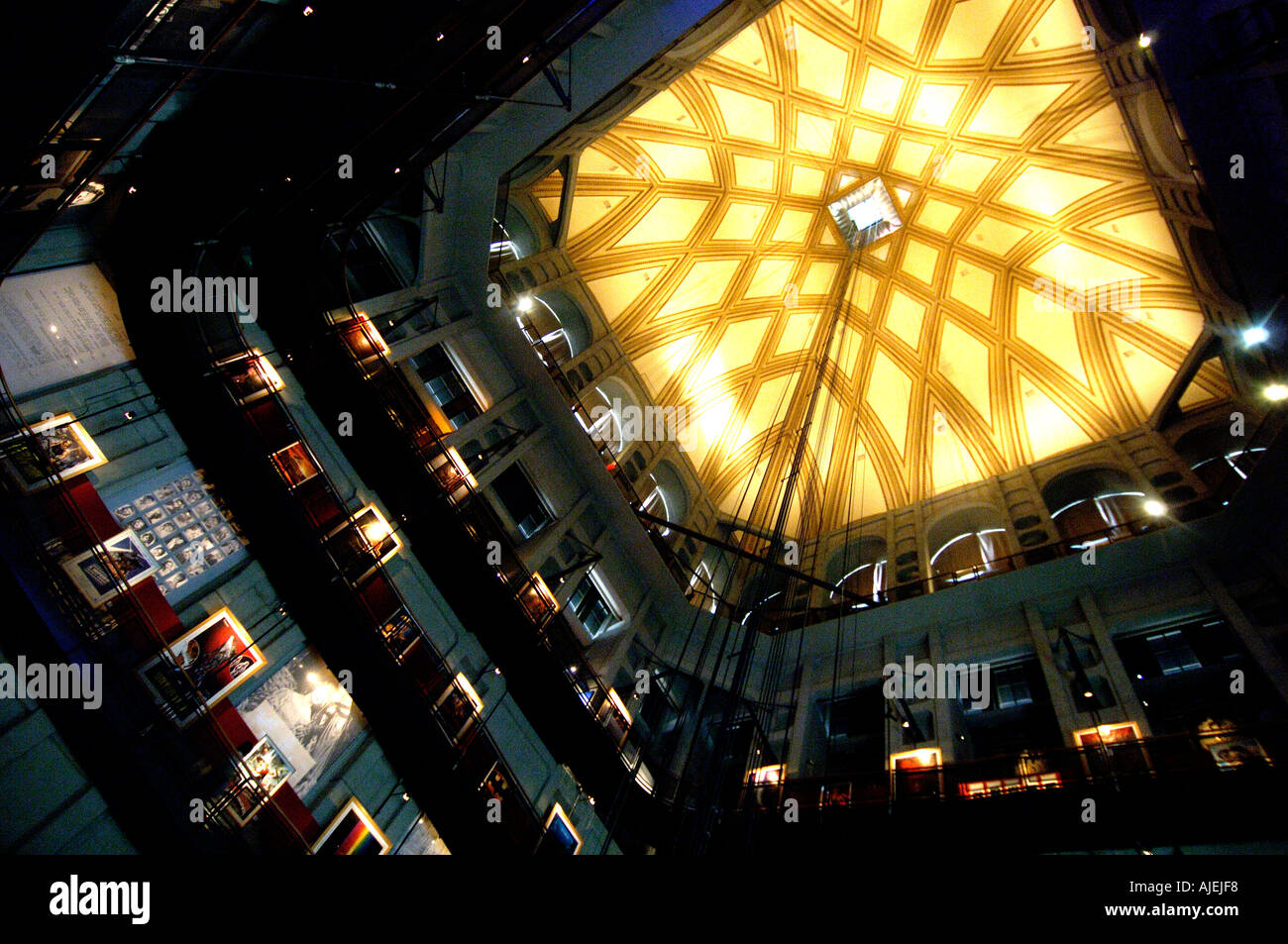Turin la Mole Antonelliana qui abrite le Musée National du Film Banque D'Images