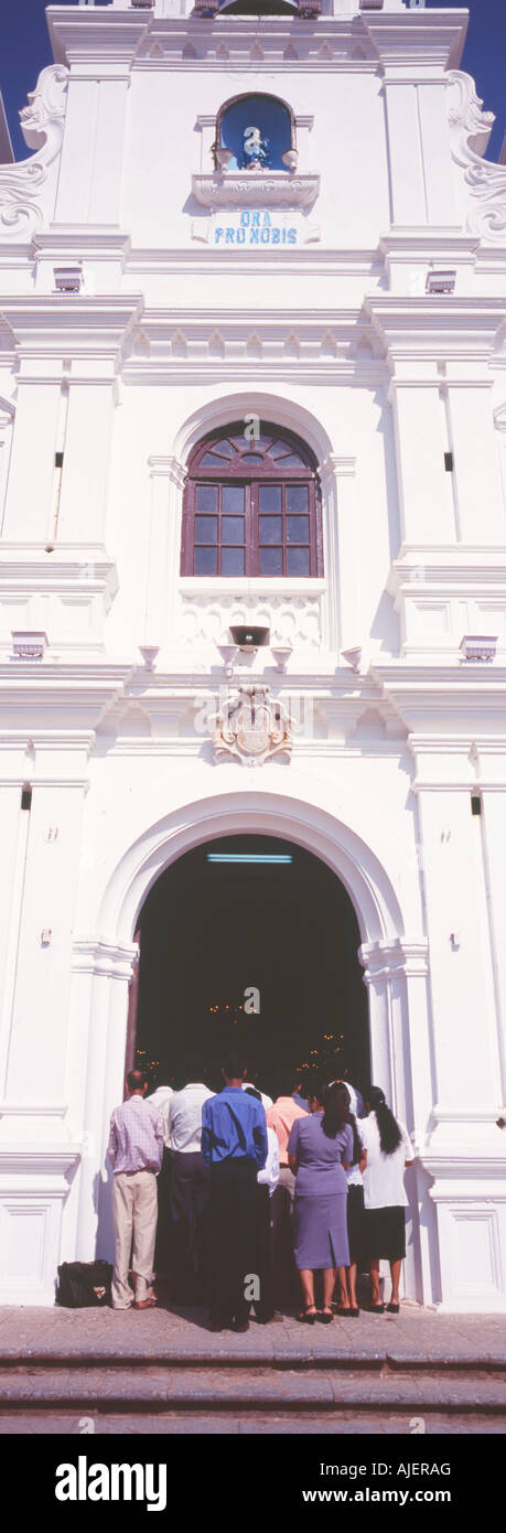 Notre dame de l'Eglise de l'immaculée conception, Goa Banque D'Images
