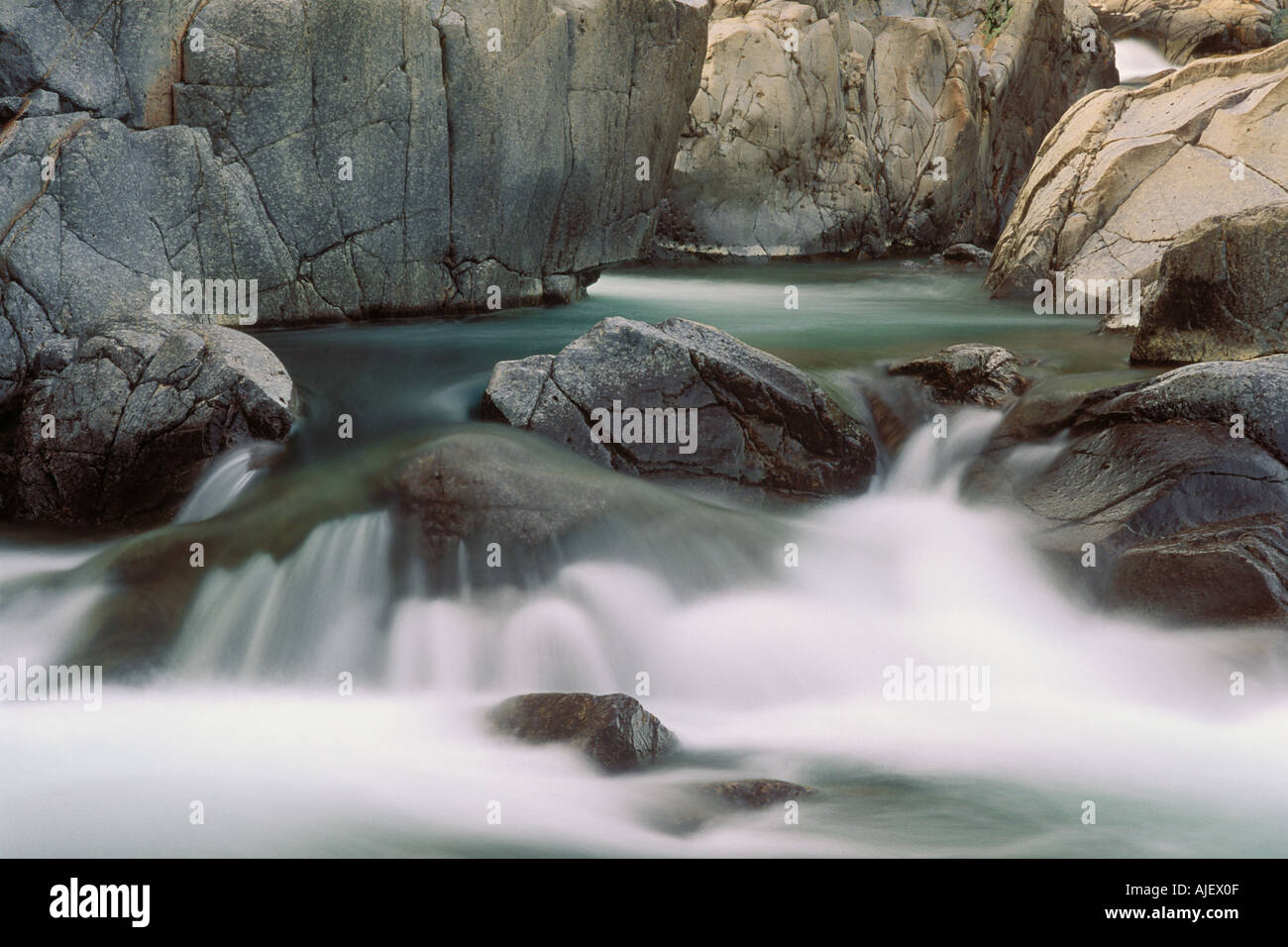 Le shut-ins à l'Est de la fourche de la Rivière Noire Banque D'Images