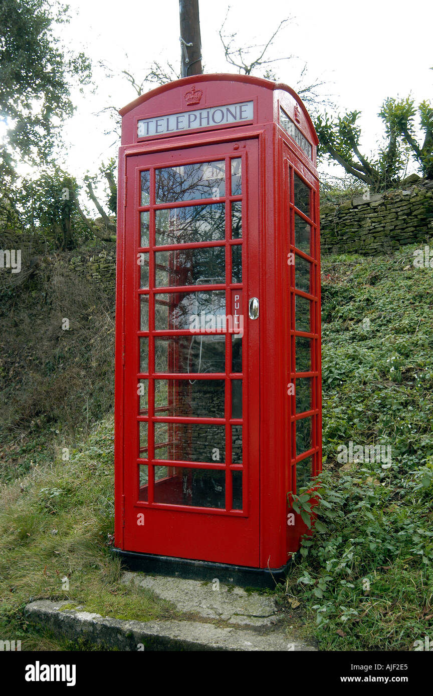 Cabine téléphonique Banque D'Images