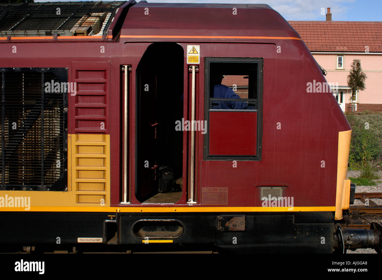 Class 67 moteur diesel à Minehead station sur la west somerset railway Banque D'Images