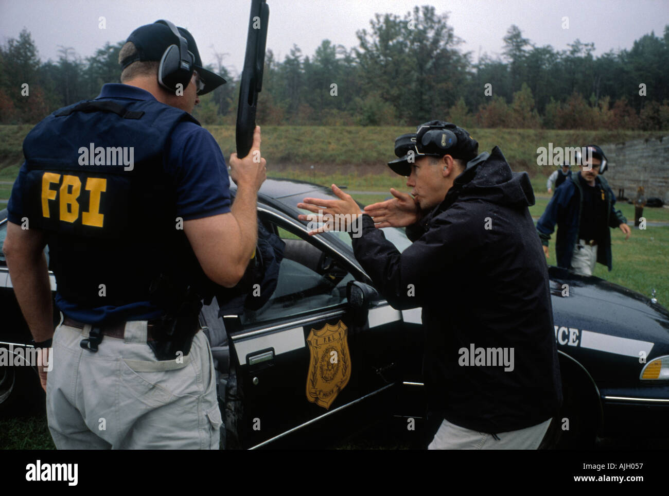 Camp d'entraînement du FBI à Quantico en Virginie USA Banque D'Images