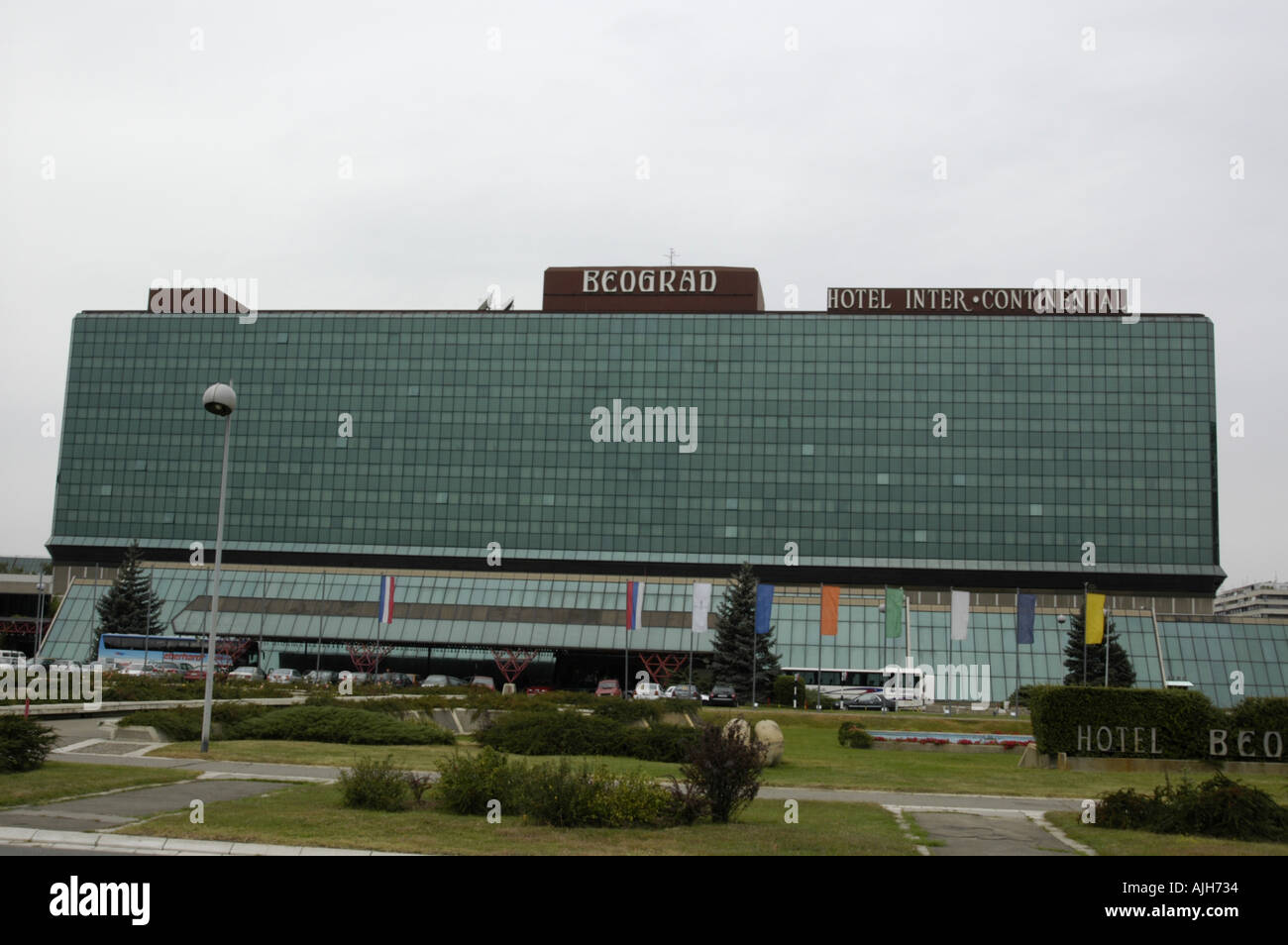 Beograd, Hôtel Intercontinental Banque D'Images