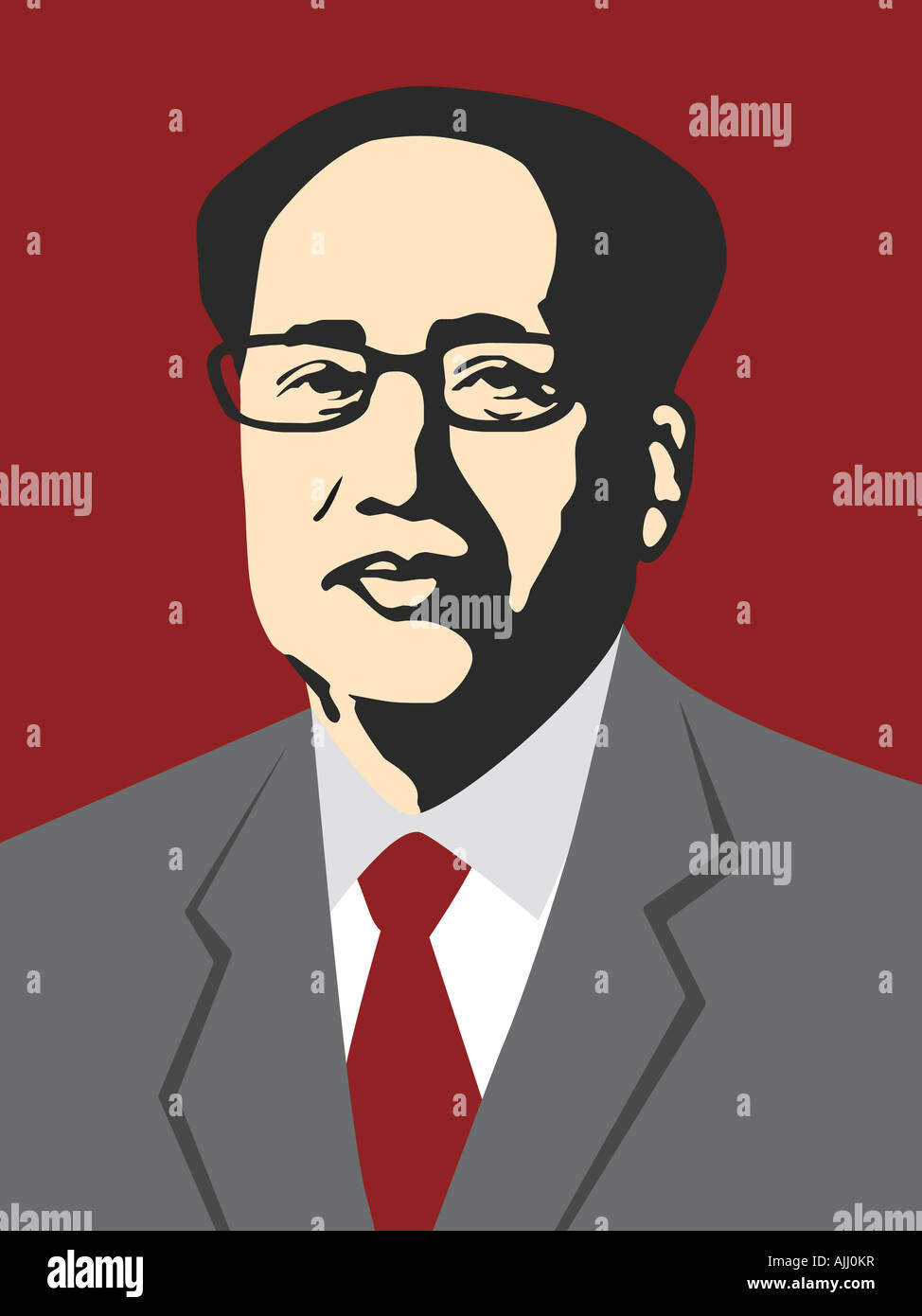 Président Mao Banque D'Images