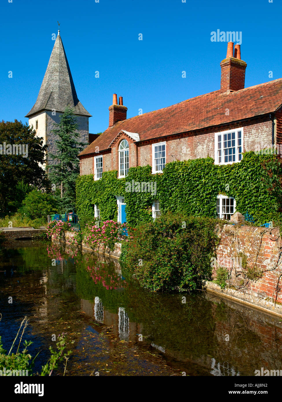 Bosham, maison Banque D'Images