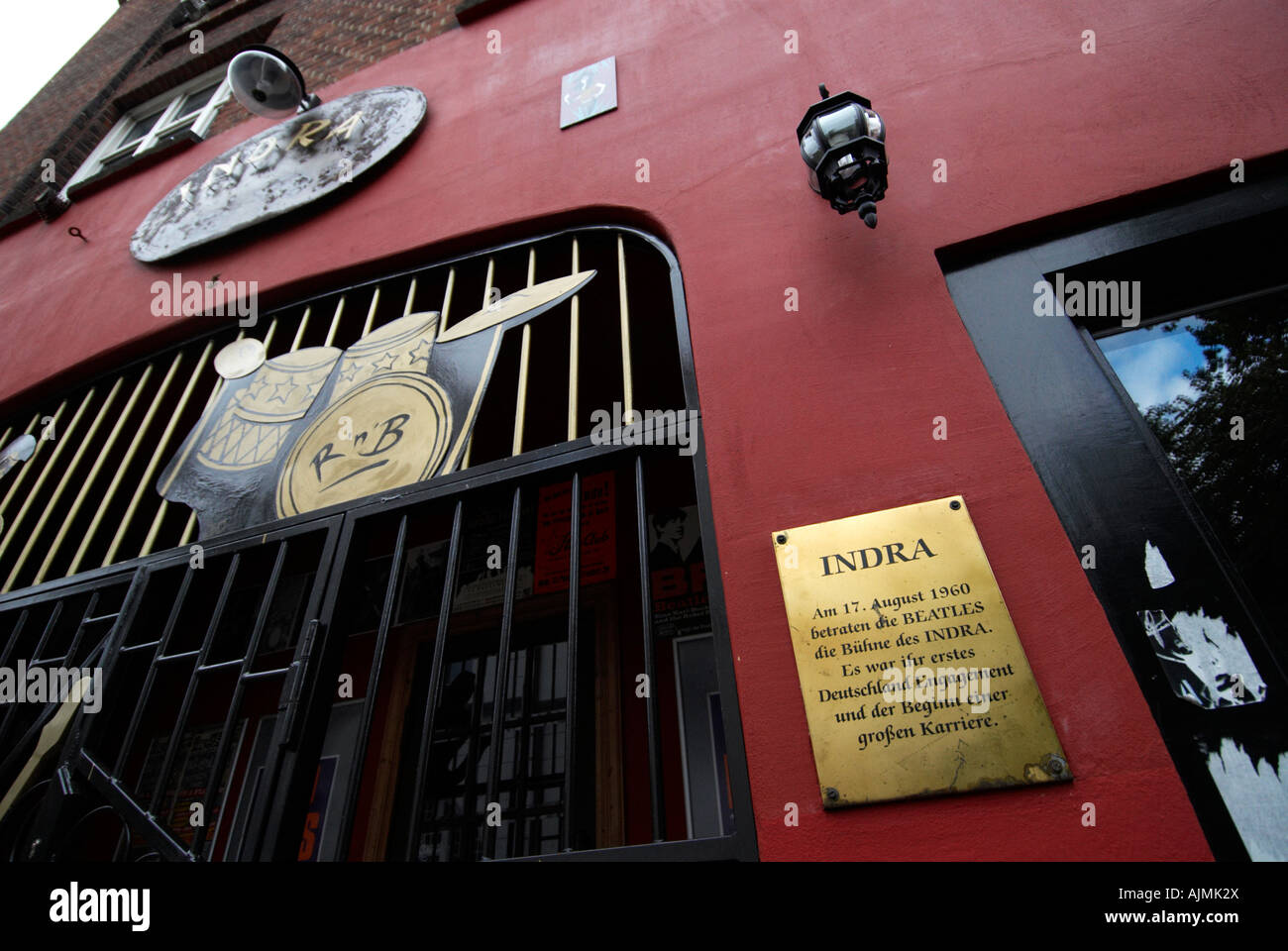 Music club Indra Banque D'Images