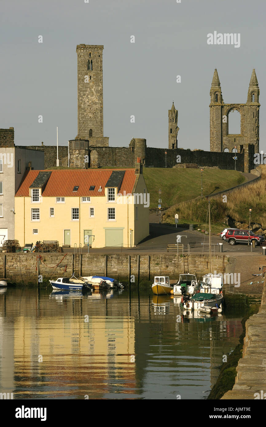 Port de St Andrews en Ecosse Banque D'Images