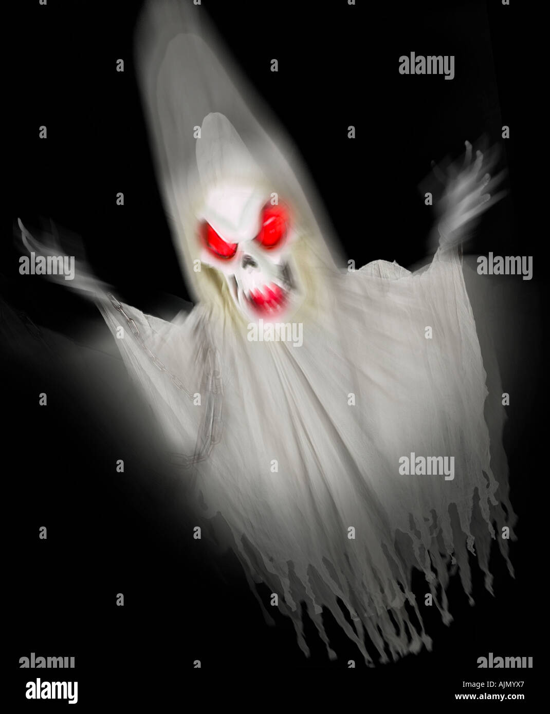 Ghoul fantôme hante démon La Nuit de Halloween Banque D'Images