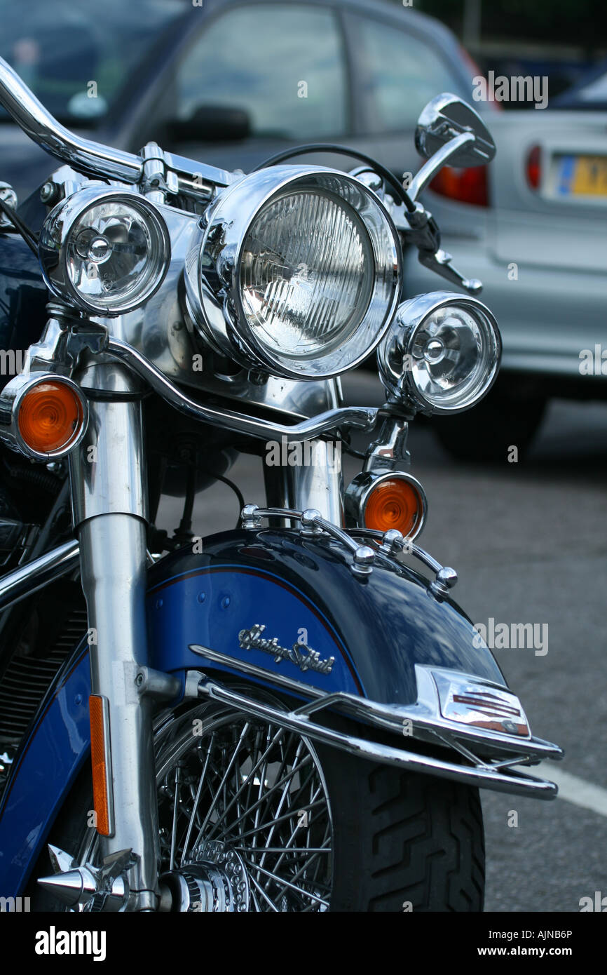 Harley davidson motorbike Banque de photographies et d’images à haute ...