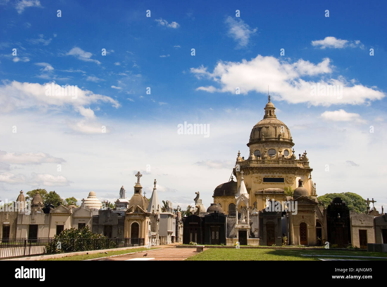 Cimetière de la Chacarita. Buenos Aires, Argentine Banque D'Images