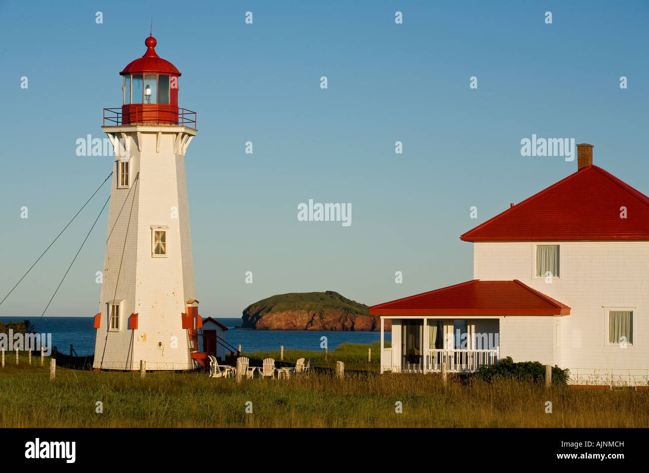 Phare de l'ile du havre aubert Banque de photographies et d’images à