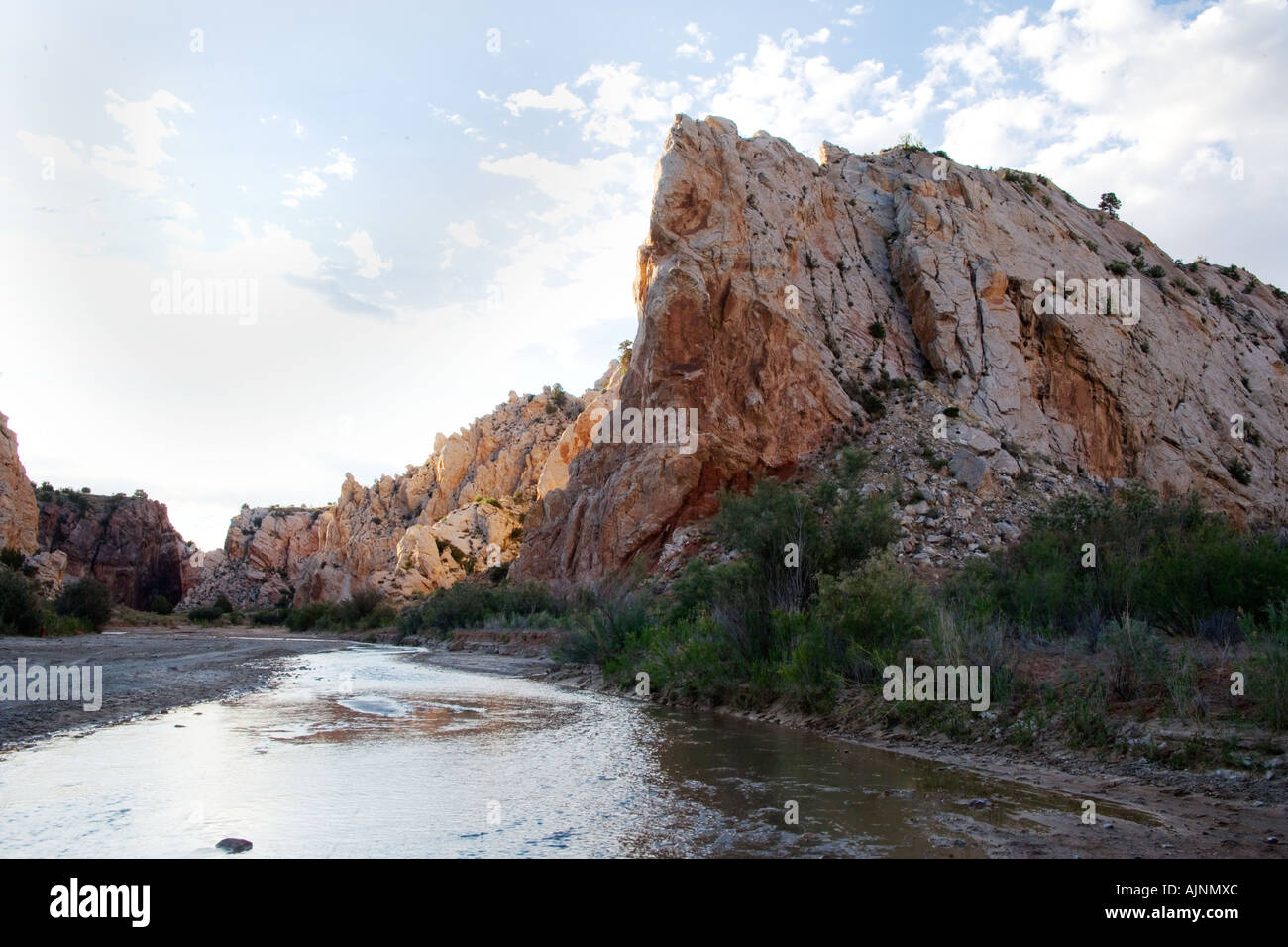 Micocoulier Canyon dans la nature sauvage de l'Utah, Paria, United States Banque D'Images