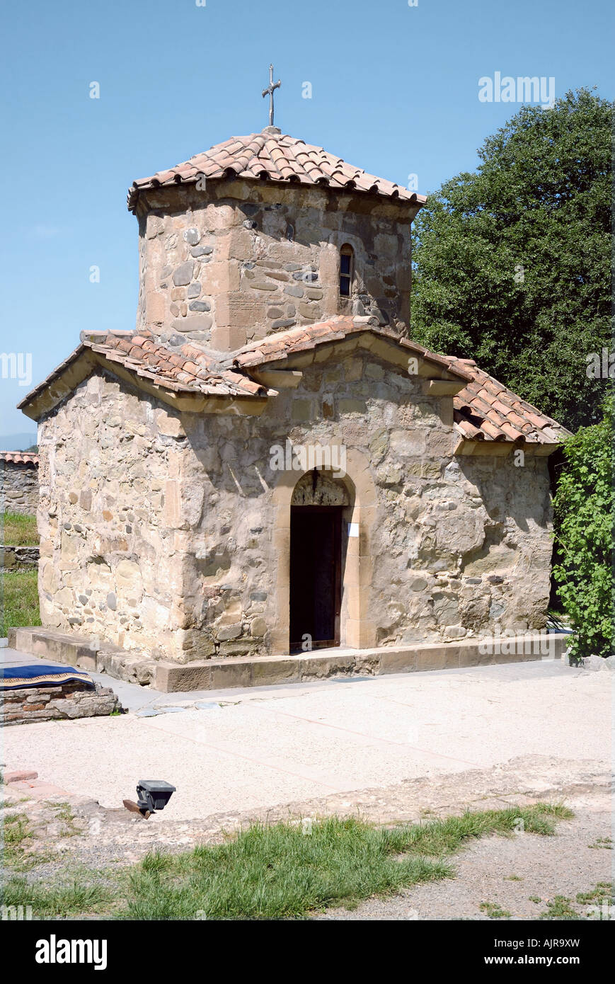 Dans l'église de Saint Nino Samtavro monastère, Mtskheta (Géorgie) Banque D'Images