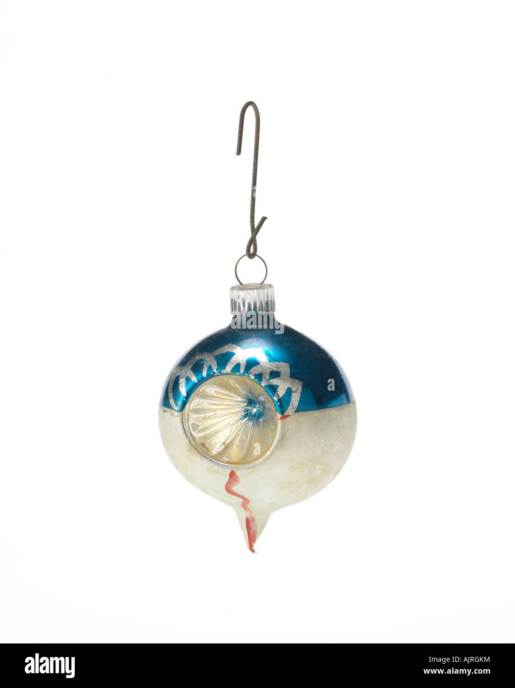 Christmas ornament hanging raccroché Banque D'Images