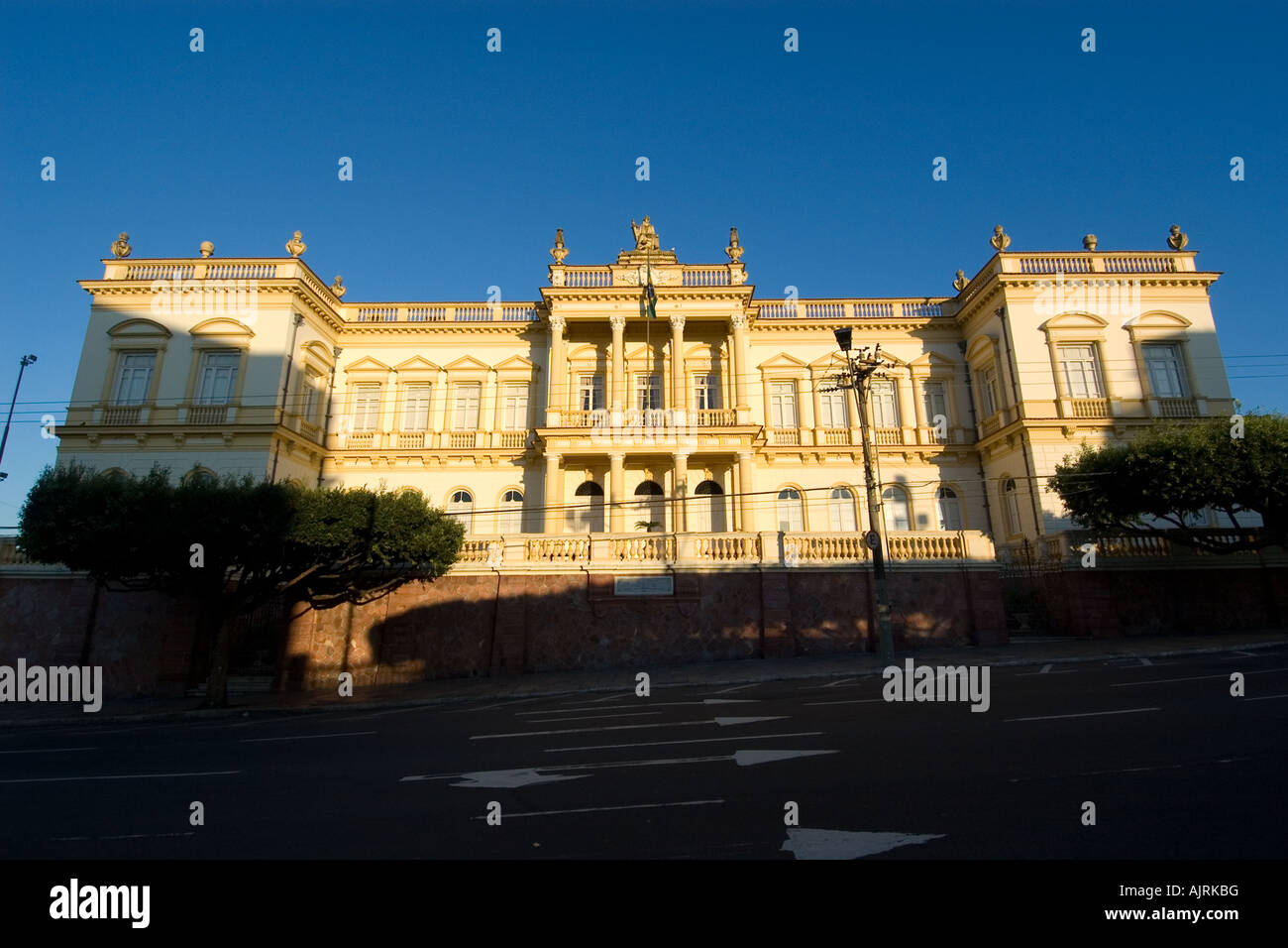 Palais de Justice Manaus Amazonas Brésil Banque D'Images