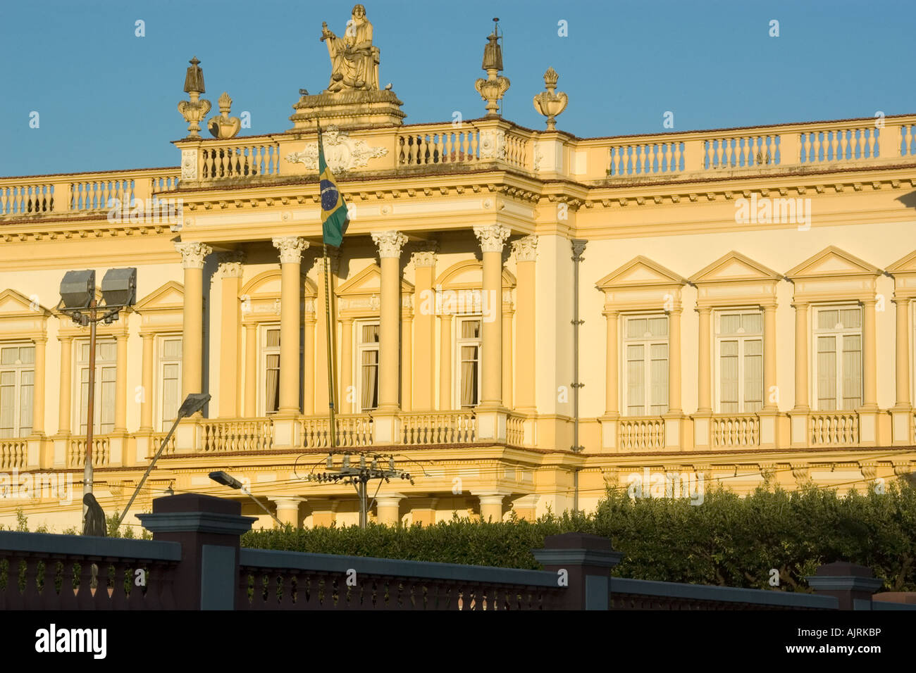Palais de Justice Manaus Amazonas Brésil Banque D'Images